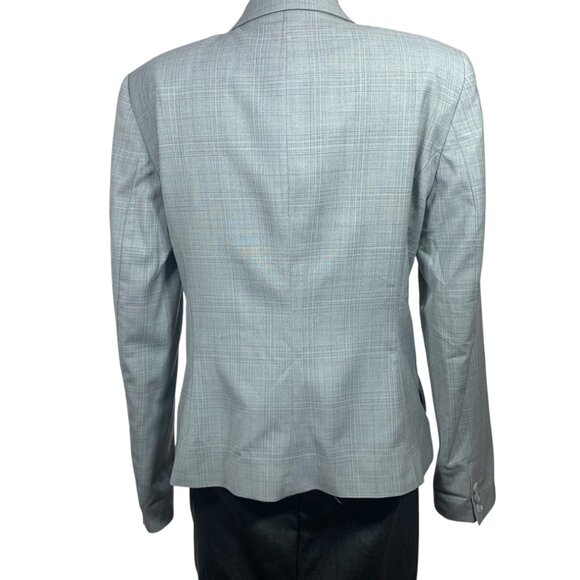 TIGER OF SWEDEN tailored Emily Wool Blend Fully Lined light Grey Blazer size 42 - Picture 10 of 12